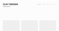 Desktop Screenshot of claydesign.ca
